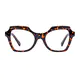 Square Tortoiseshell Eyeglasses