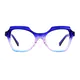 Square Gradient Purple Eyeglasses