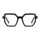 Geometric Black Eyeglasses