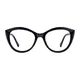 Oval Black Eyeglasses