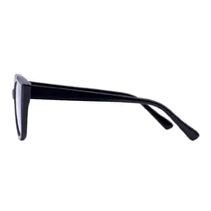 Oval Black Eyeglasses