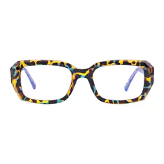 Rectangle Tortoiseshell Eyeglasses