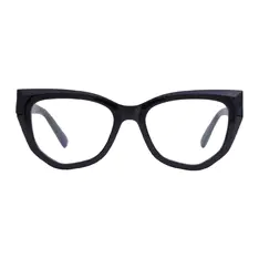 Geometric Black Eyeglasses