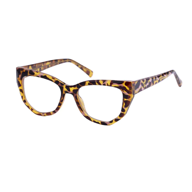 Geometric Tortoiseshell Eyeglasses