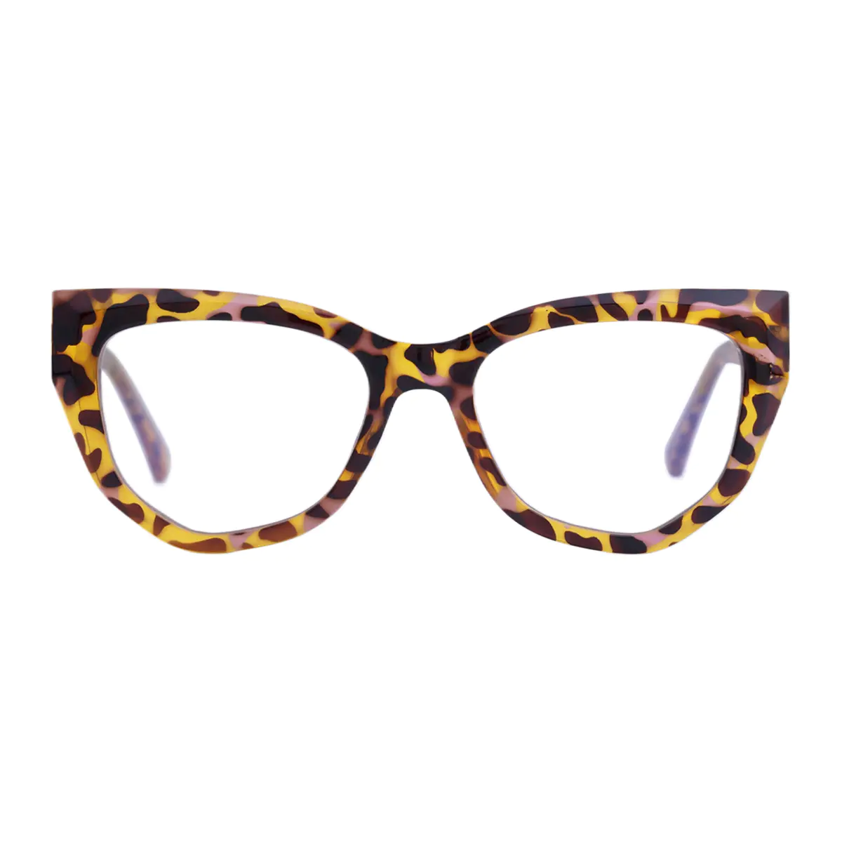 Geometric Tortoiseshell Eyeglasses