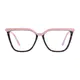 Square Pink/Tortoiseshell Eyeglasses