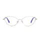 Cat-eye Gold Eyeglasses