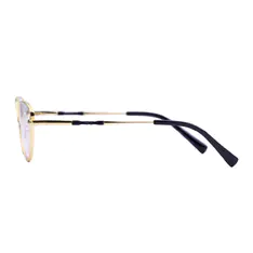 Cat-eye Gold Eyeglasses
