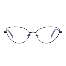 Oval Black Eyeglasses