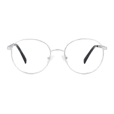 Round Silver Eyeglasses