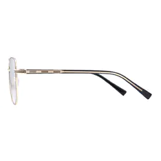 Square Black/Gold Eyeglasses