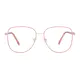 Square Pink Eyeglasses