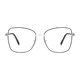 Square Black/Gold Eyeglasses