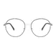 Round Black/Gold Eyeglasses