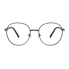 Round Black Eyeglasses