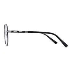 Round Black Eyeglasses