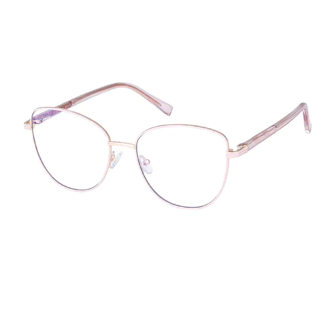 Square Rose Gold Eyeglasses