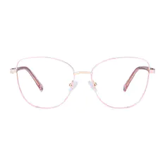 Square Rose Gold Eyeglasses