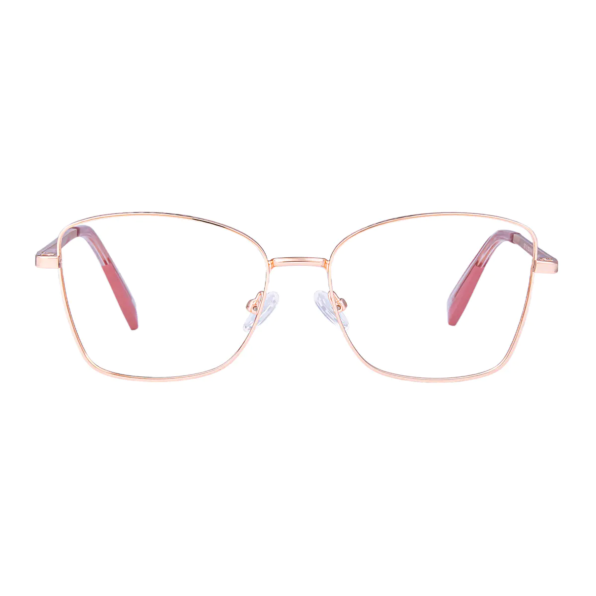 Square Rose Gold Eyeglasses