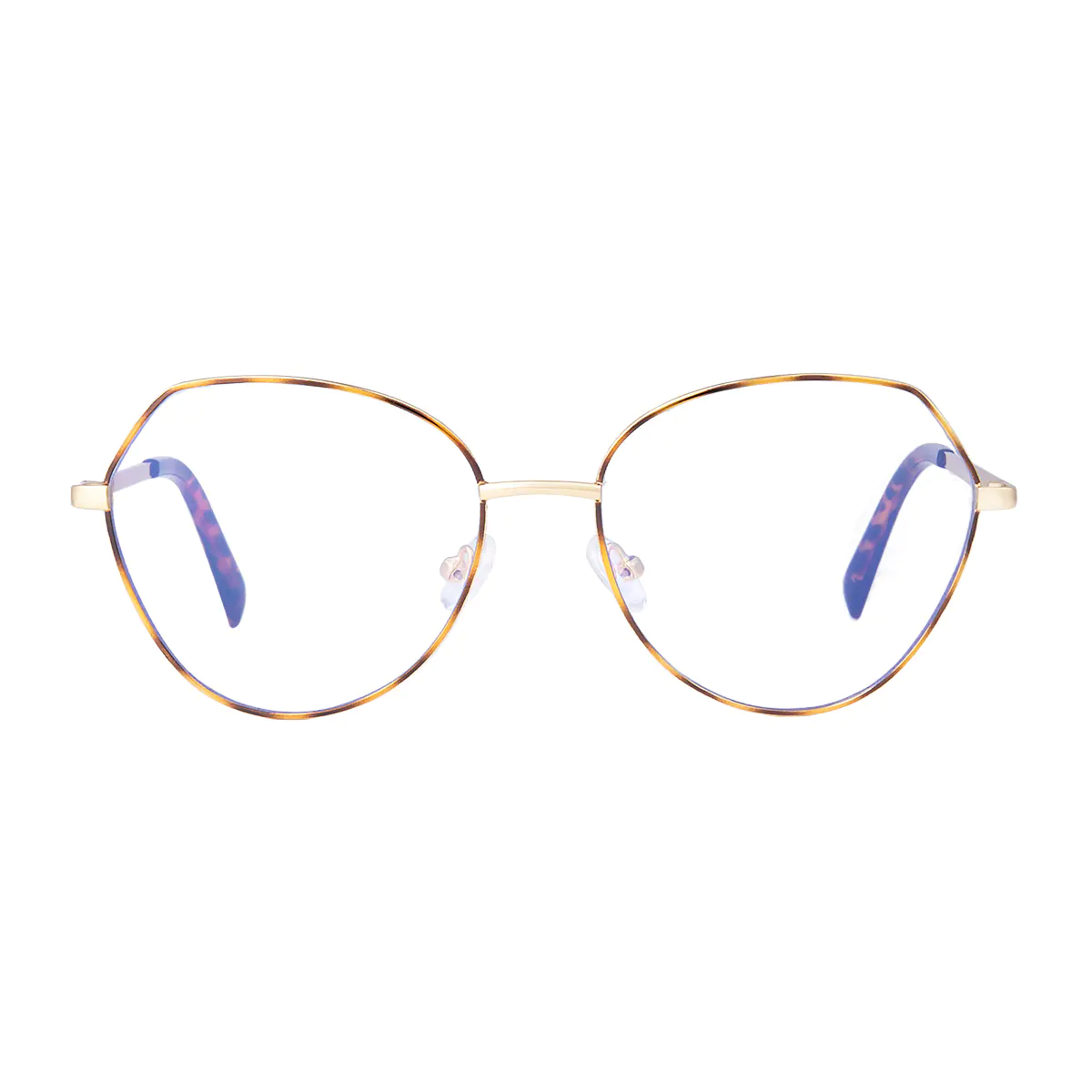 Geometric Tortoiseshell Eyeglasses