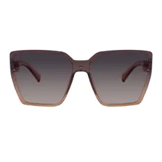 Square Light Brown Sunglasses