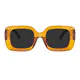 Square Yellow Sunglasses