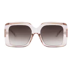 Square Light Brown Sunglasses
