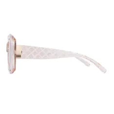 Square Light Brown Sunglasses