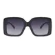 Square Black Sunglasses