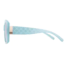 Square Blue Sunglasses