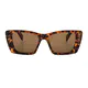 Square Tortoiseshell Sunglasses