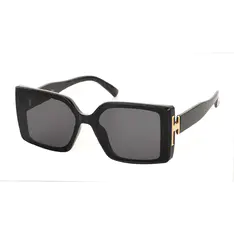 Square Black Sunglasses
