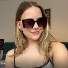 Square Pink Sunglasses