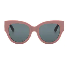 Oval Pink Sunglasses