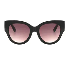 Oval Black Sunglasses