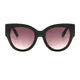 Oval Black Sunglasses