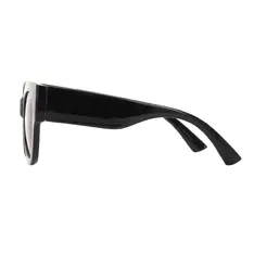 Oval Black Sunglasses