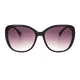 Oval Black Sunglasses