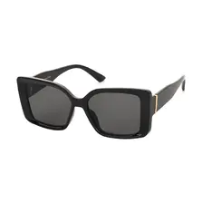 Square Black Sunglasses