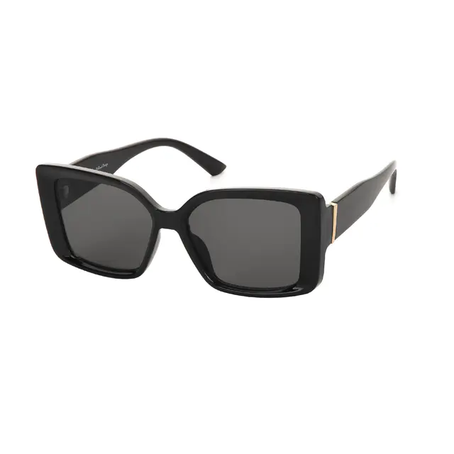 Square Black Sunglasses