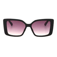 Square Matte Black Sunglasses