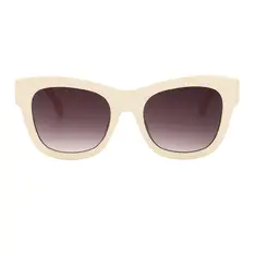 Square Cream Sunglasses