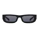 Rectangle Black Sunglasses