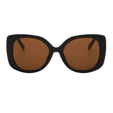 Round Black Sunglasses