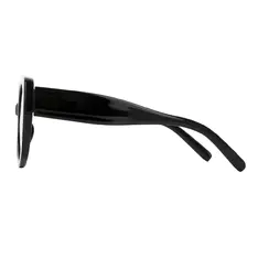 Round Black Sunglasses