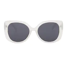 Round White Sunglasses