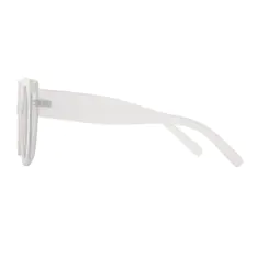 Round White Sunglasses