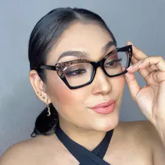 Cat-eye Black Eyeglasses