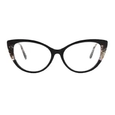 Cat-eye Black Eyeglasses