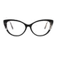 Cat-eye Black Eyeglasses